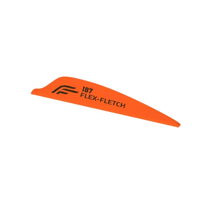 flex fletch ffp 187 vane blaze orange goodarcher.com