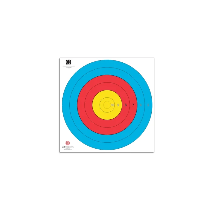 jvd wa 80 cm 6 ring target face goodarcher.com