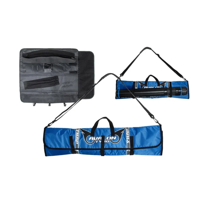 avalon tyro snap soft recurve case blue goodarcher.com